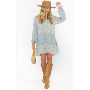 Show Me Your Mumu Birdie mini dress